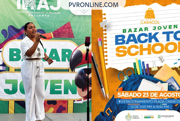 Bazar Joven “Back to School” en Puerto Vallarta este 23 de agosto