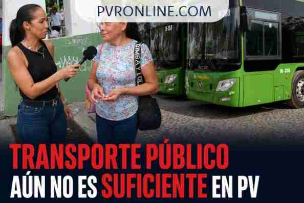 Usuarios reclaman fallas en transporte de Vallarta