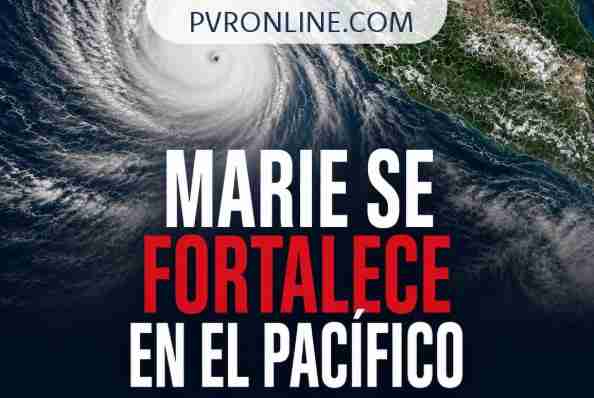 Tormenta tropical Marie se fortalece en el Pacífico: ¿afecta a Puerto Vallarta?